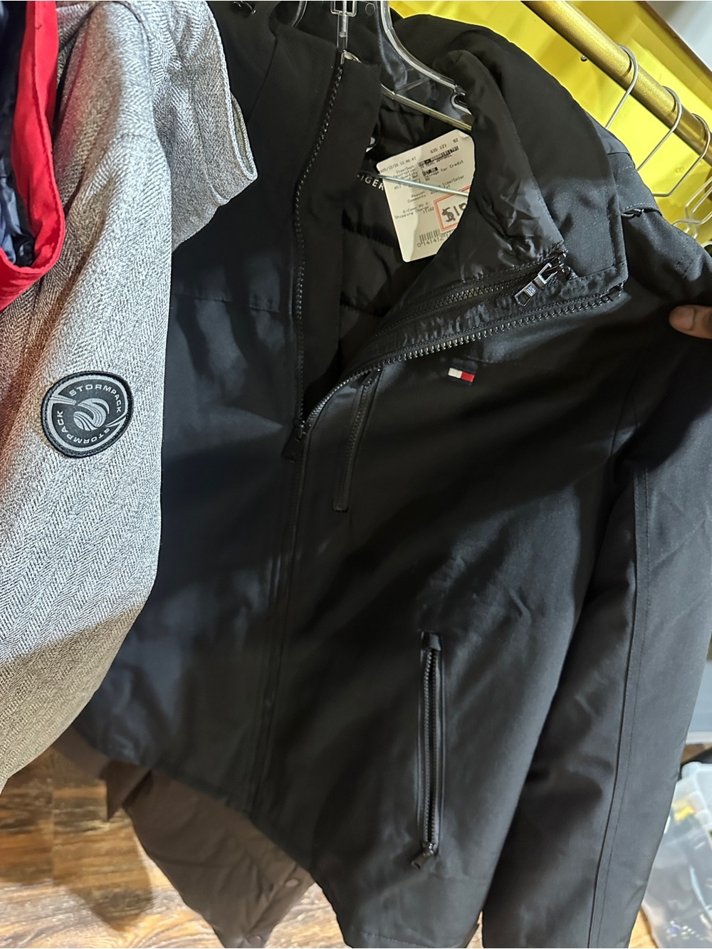 Tommy Hilfiger Men's Black Performance Softshell Jacket